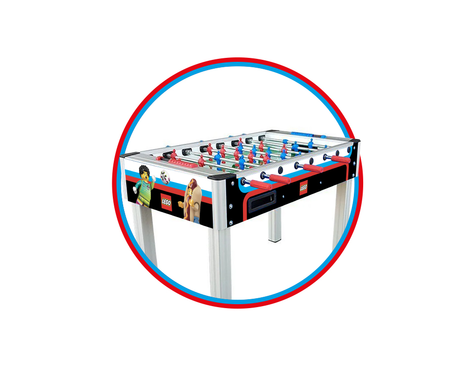 UN CALCIOBALILLA PROFESSIONALE
